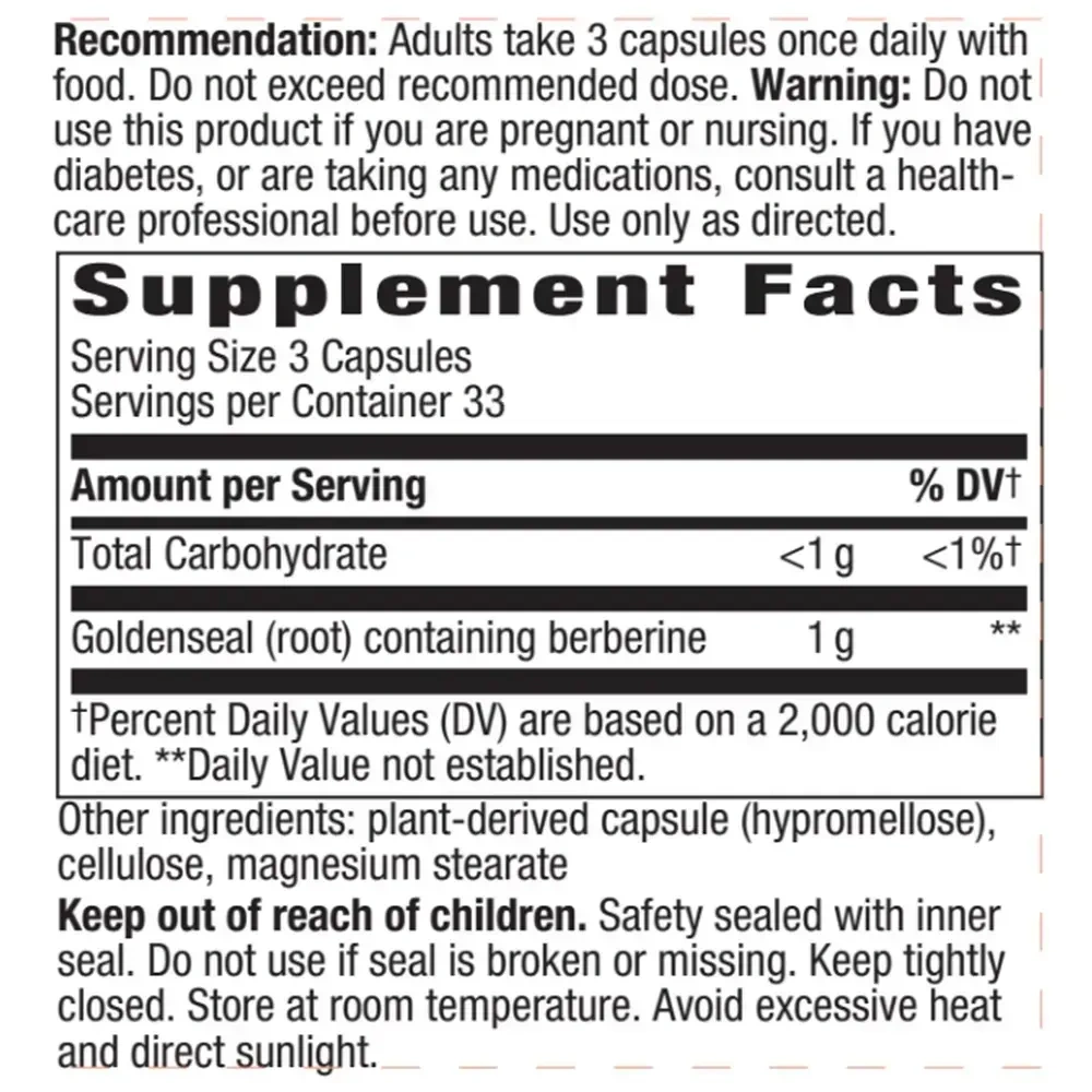 Product image for Goldenseal Root.
