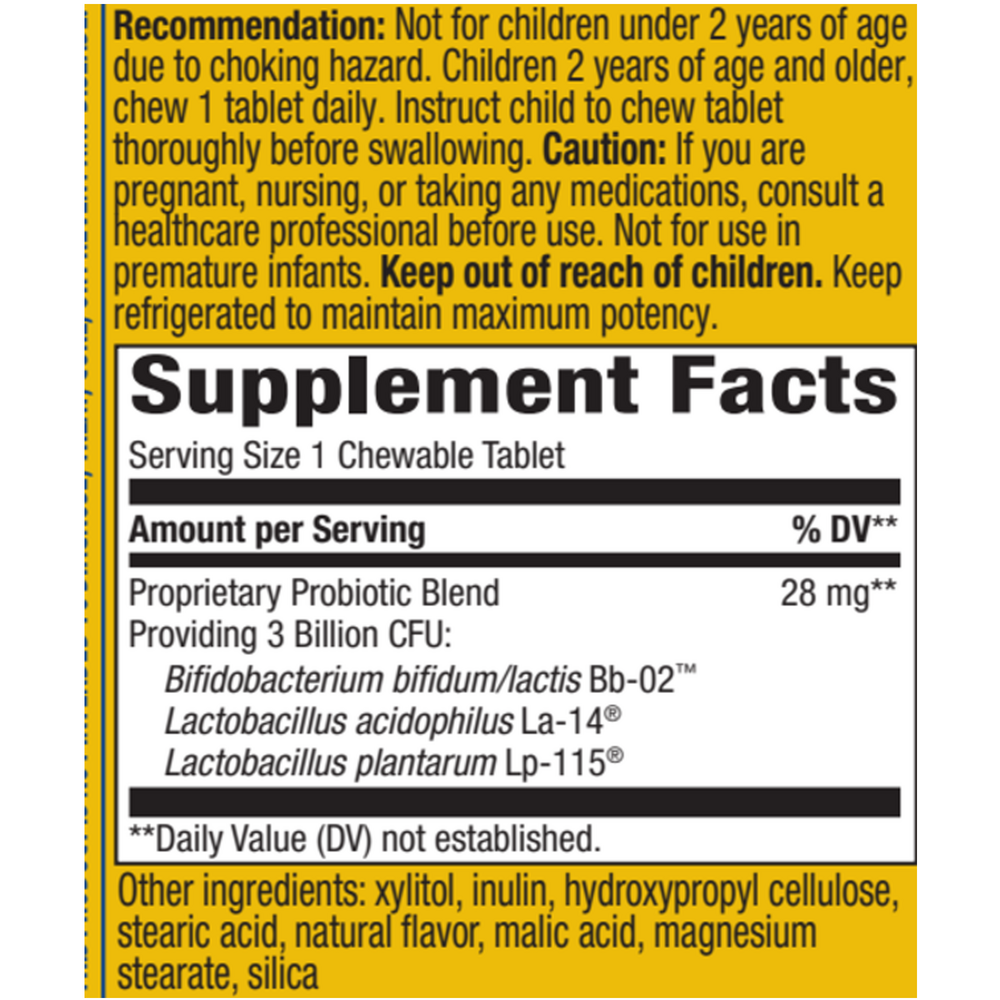 Product image for Primadophilus Kids (cherry flavor).