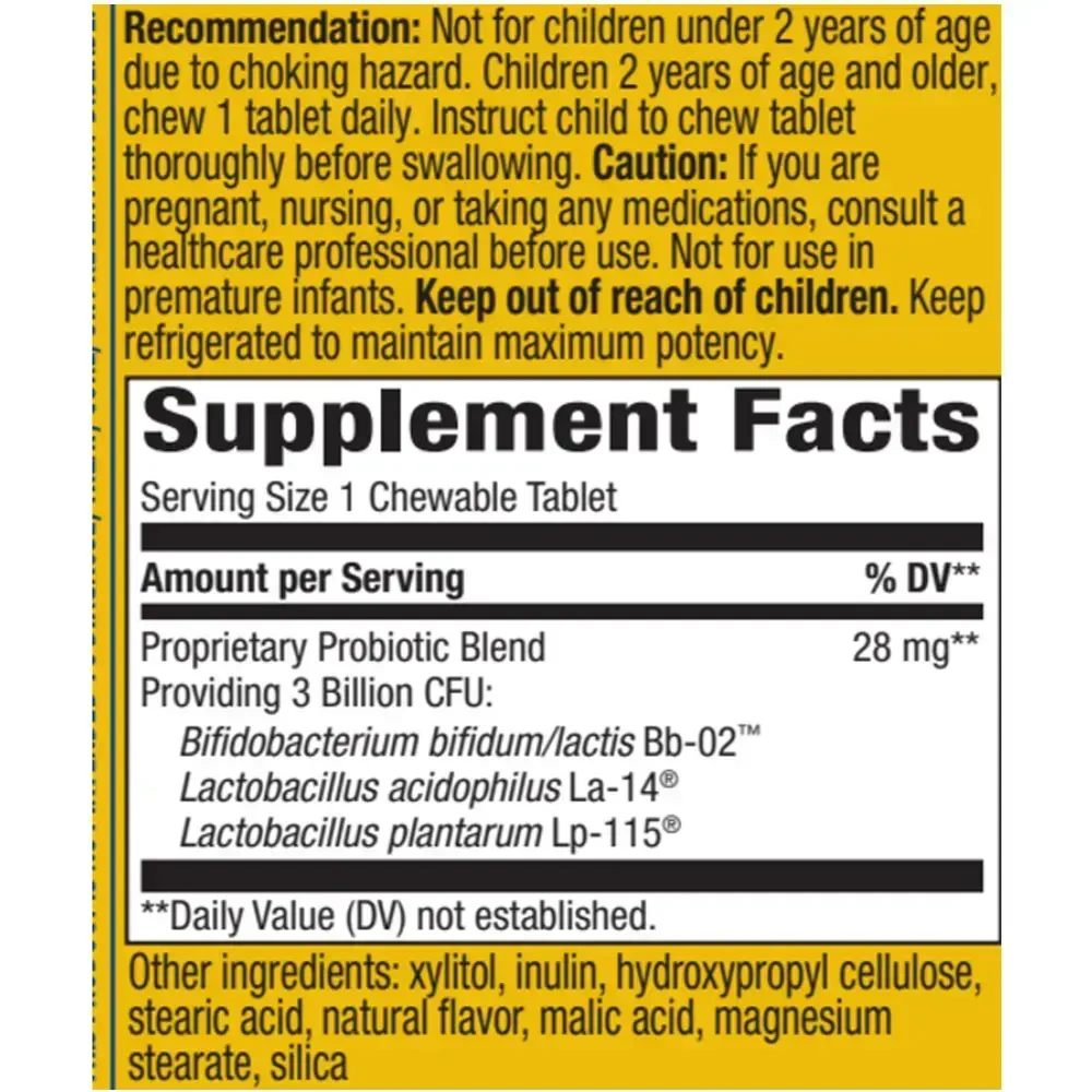 Product image for Primadophilus Kids (cherry flavor).