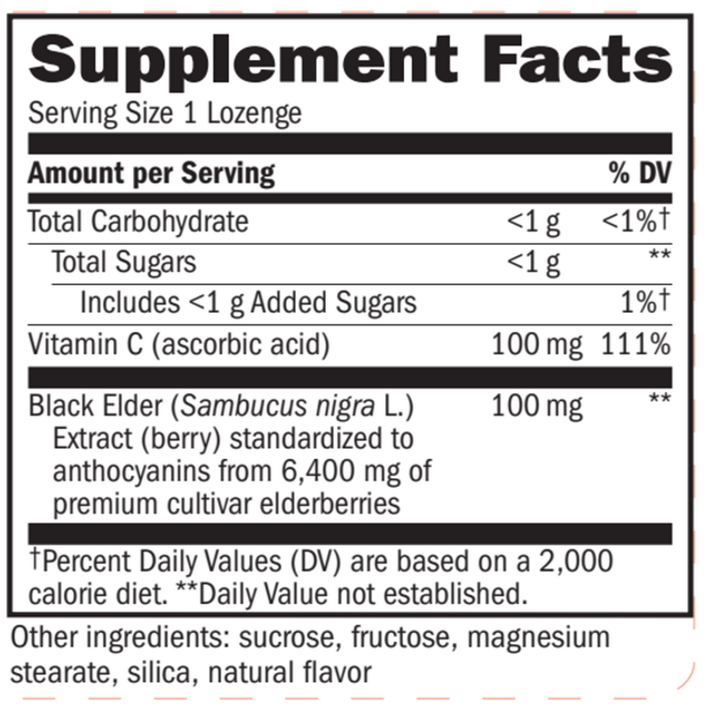 Product image for Sambucus Original Lozenges.