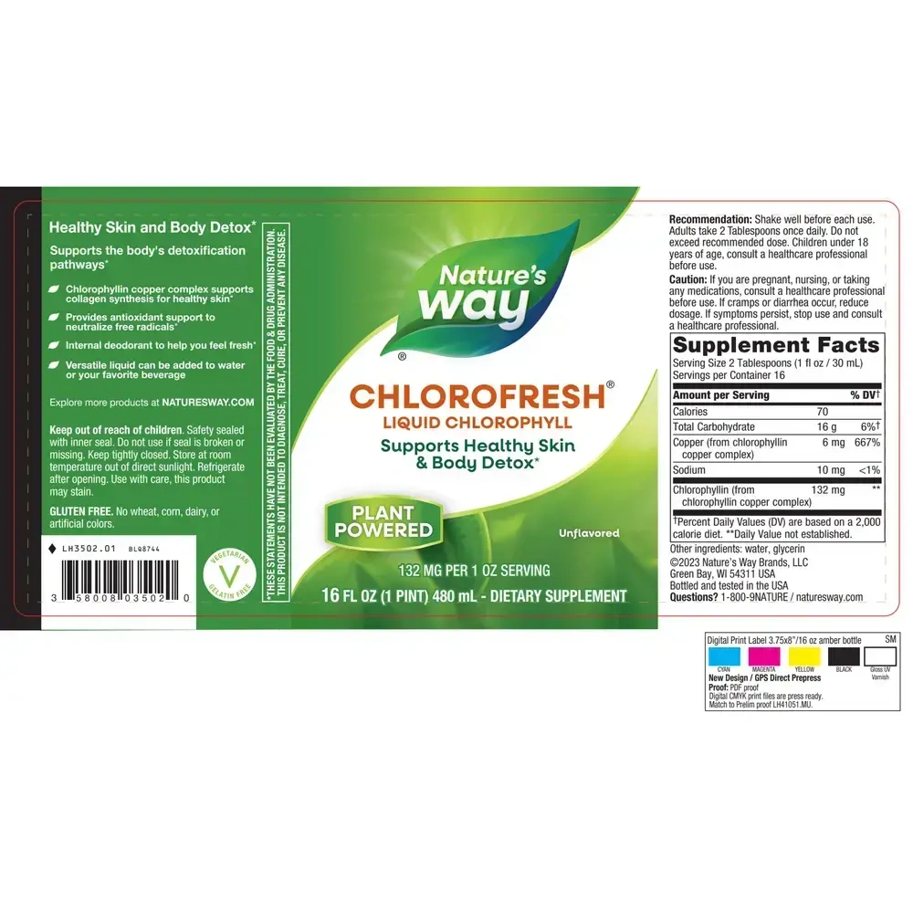 Product image for Chlorofresh Liquid Chlorophyll.