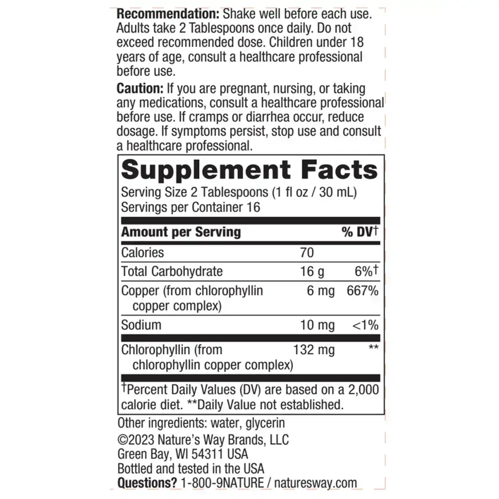 Product image for Chlorofresh Liquid Chlorophyll.