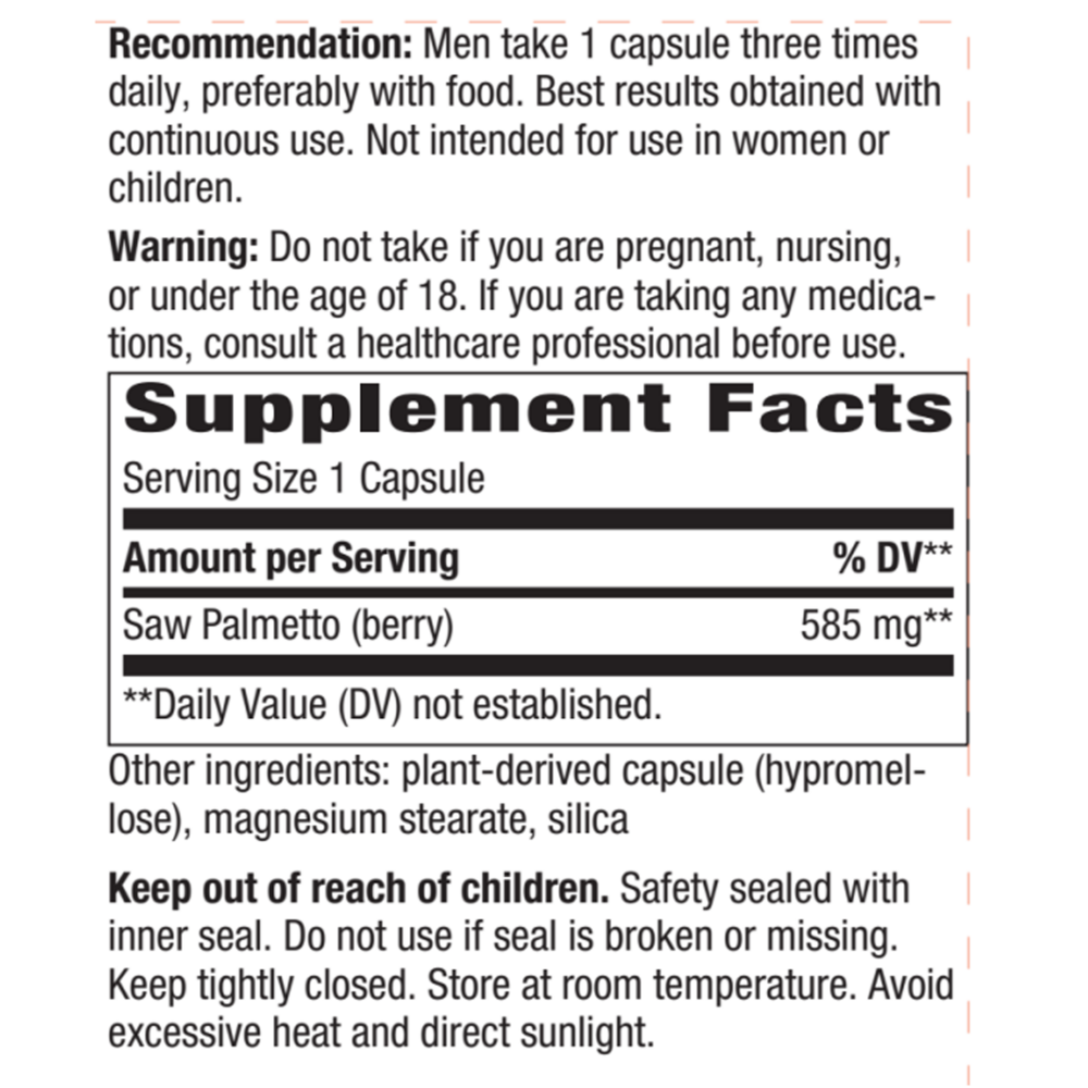 Product image for Saw Palmetto Berries.