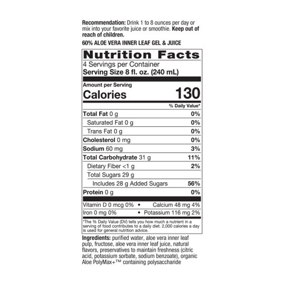 Product image for Aloe Vera Gel and Juice (Berry).