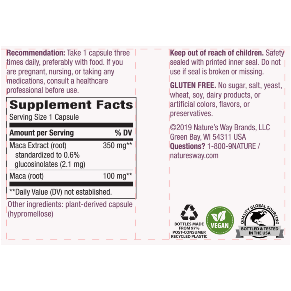 Product image for Maca.