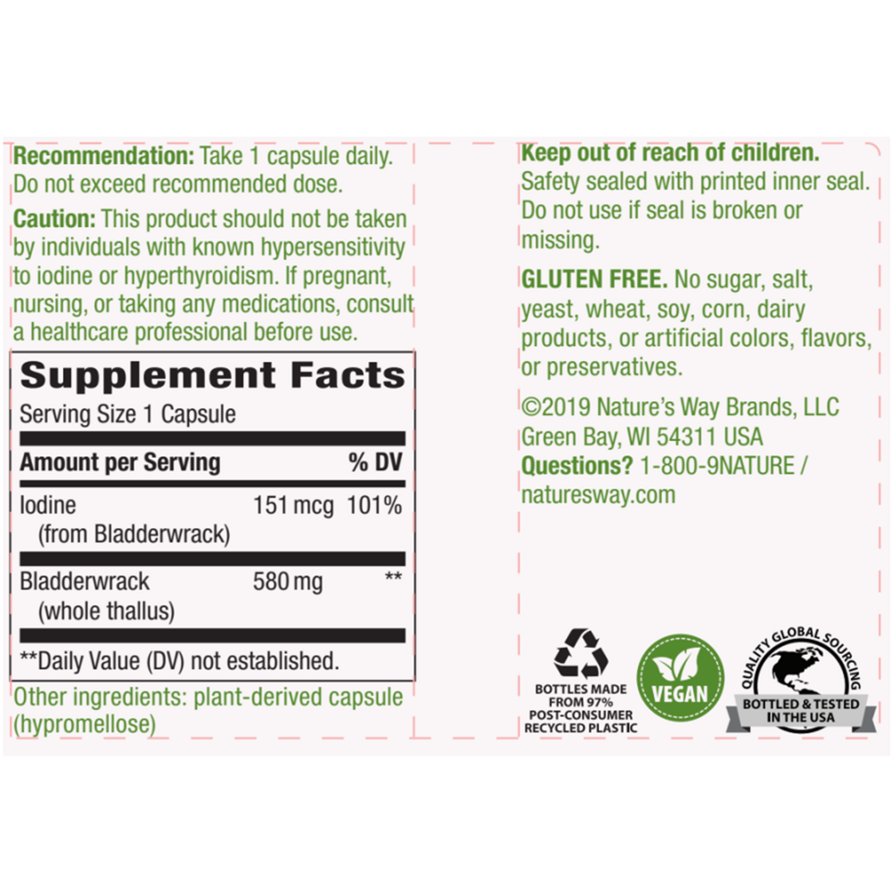 Product image for Bladderwrack.