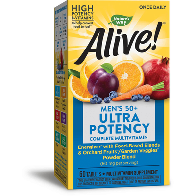 Alive! Once Daily Mens 50+ Multi (Ultra Potency) product image