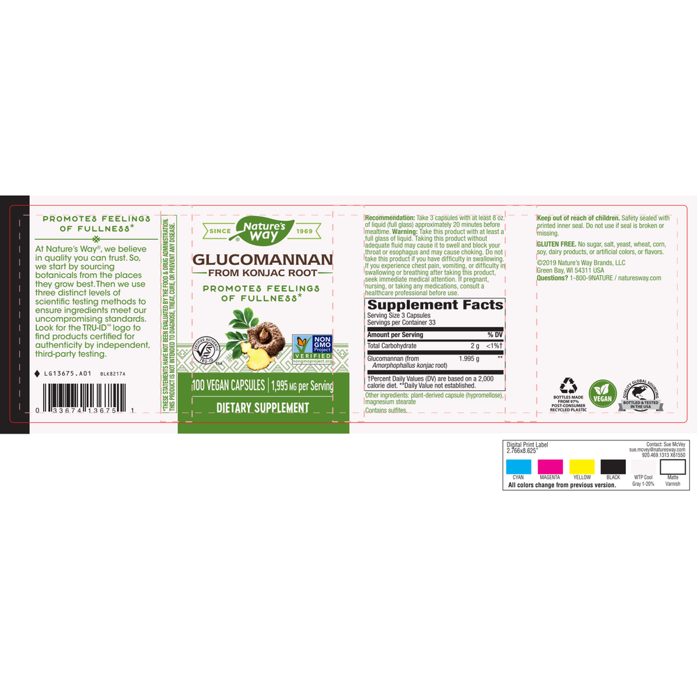 Product image for Glucomannan.