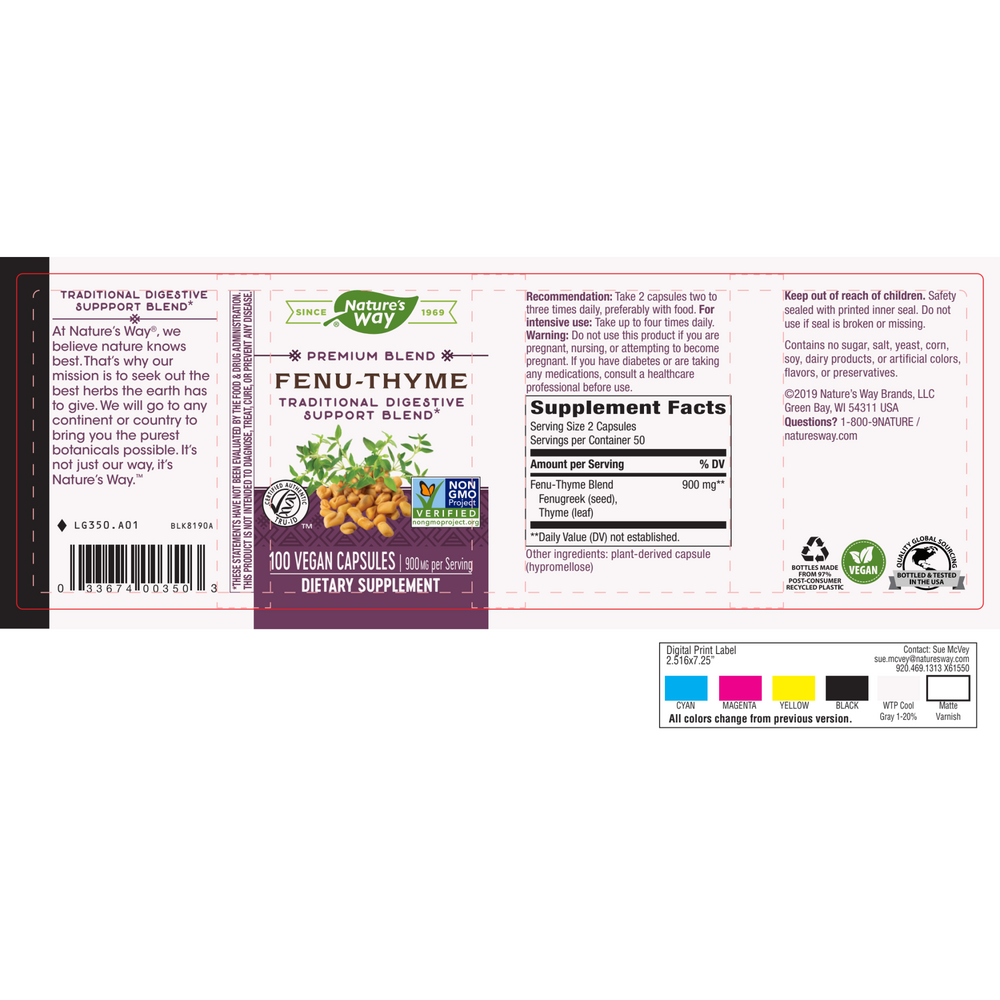 Product image for Fenu-Thyme.