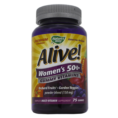 Alive Womens 50+ Premium Gummy Multi-Vitamin product image