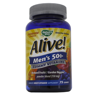 Alive Mens 50+ Premium Gummy Multi-Vitamin product image