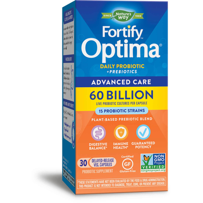 Fortify™ Optima® Advanced Care 60 Billion Probiotic and Prebiotics 30 capsules