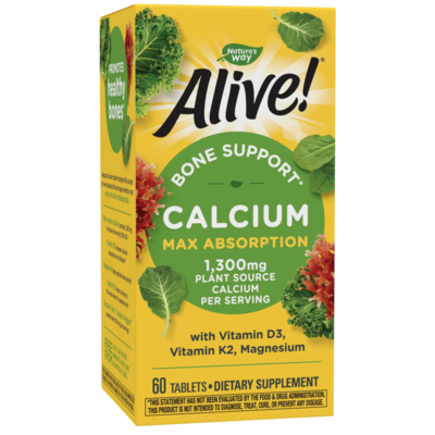 Alive! Calcium 60 tablets