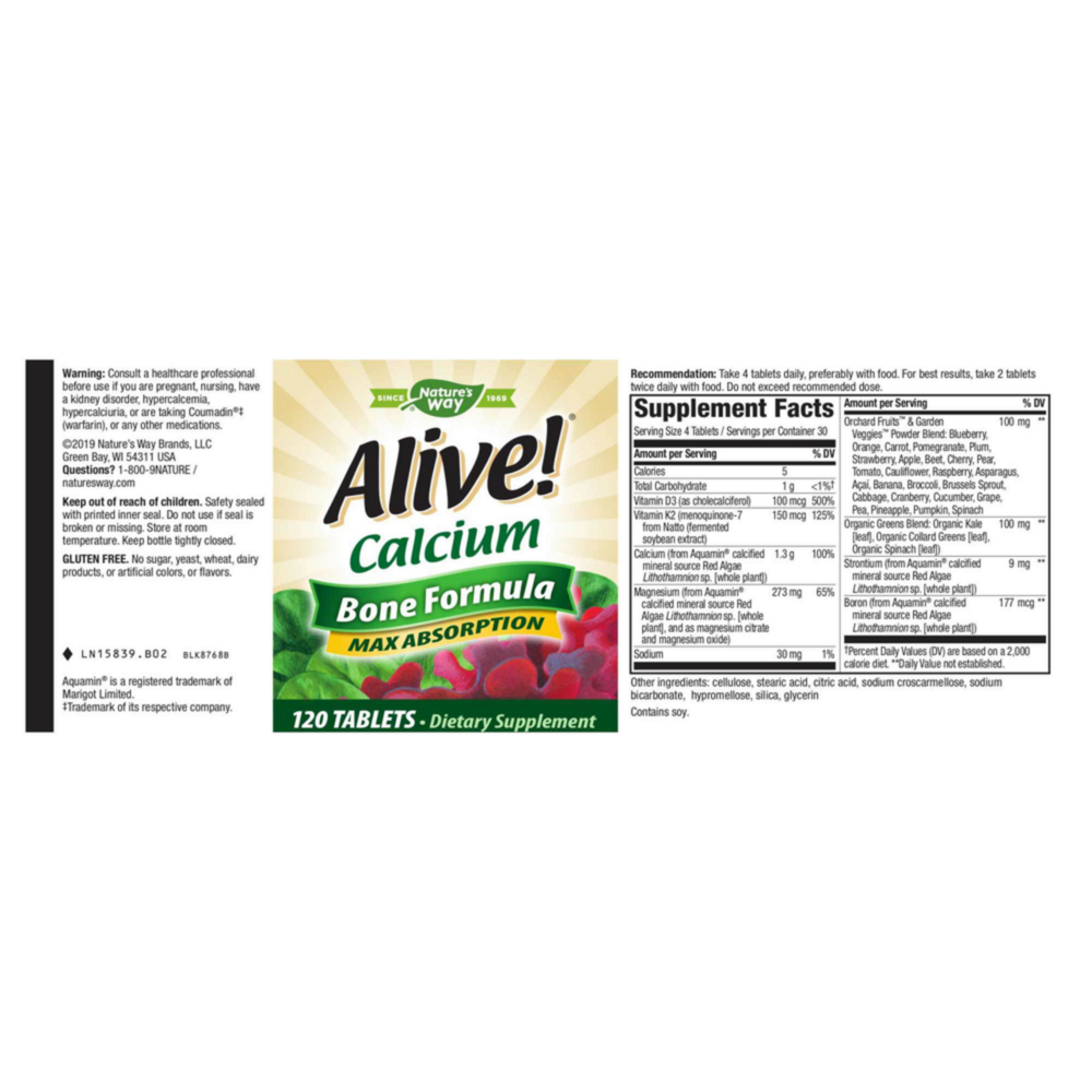 Product image for Alive! Calcium.
