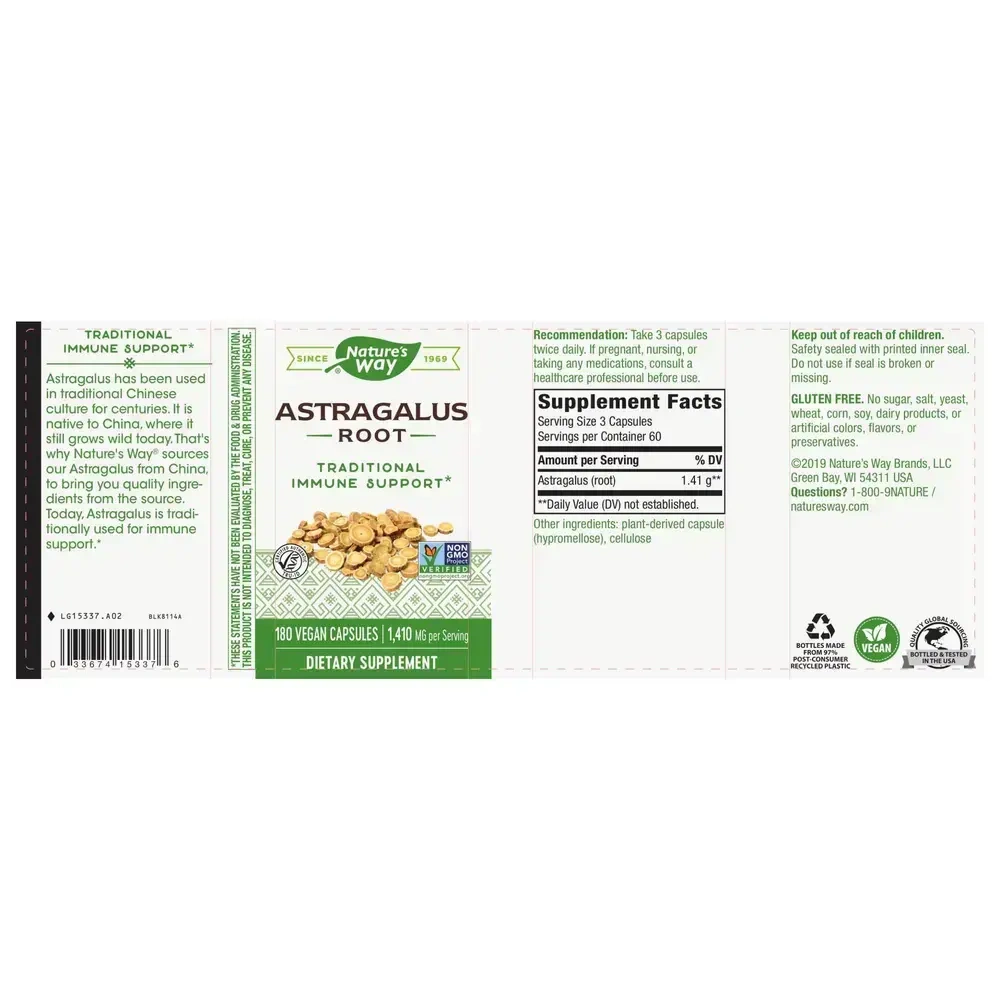 Product image for Astragalus Root.