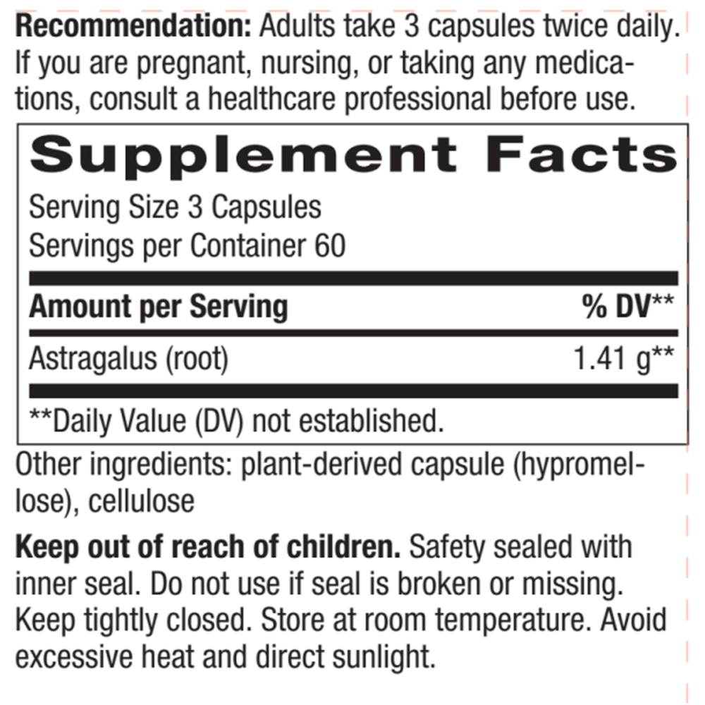 Product image for Astragalus Root.
