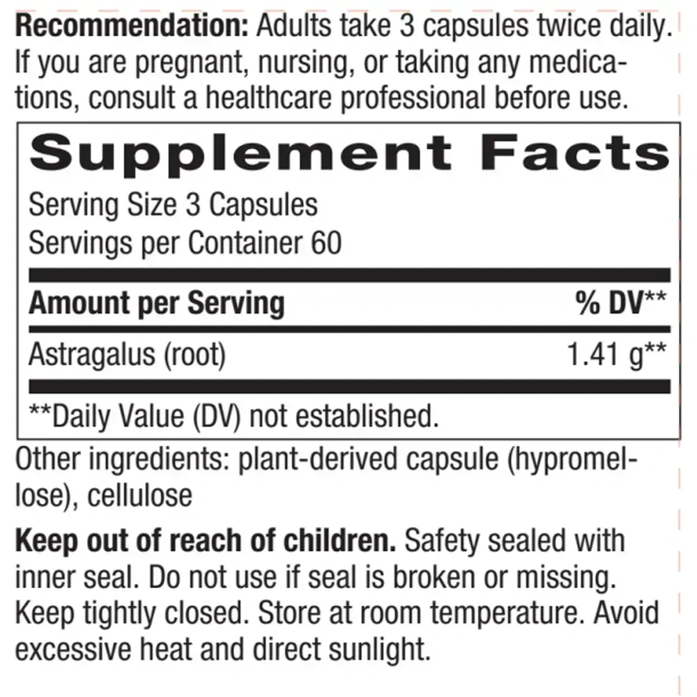 Product image for Astragalus Root.