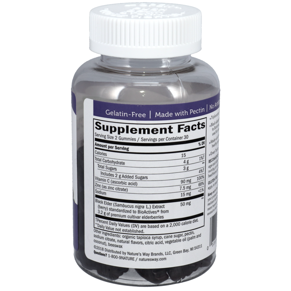 Product image for Sambucus Standardized Elderberry.