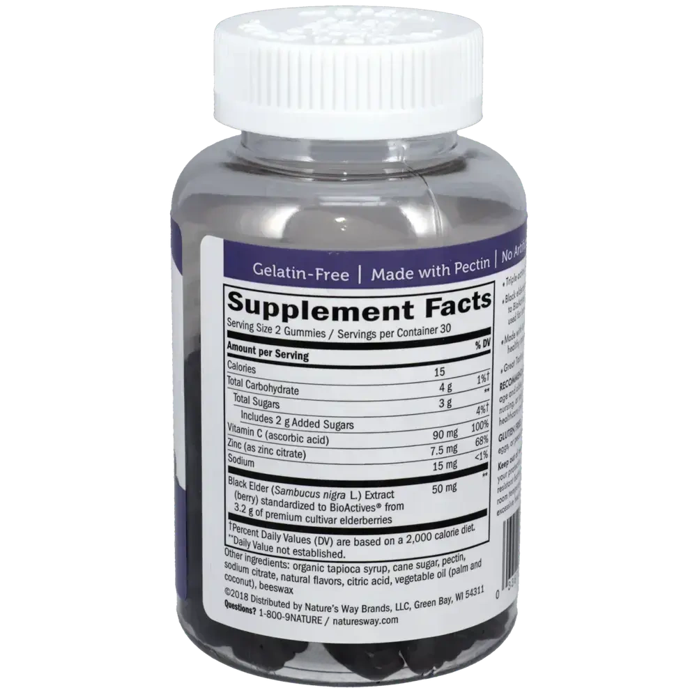 Product image for Sambucus Standardized Elderberry.