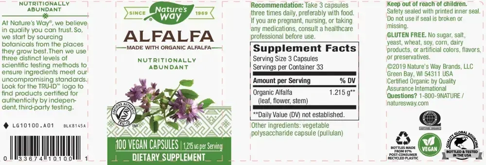 Product image for Alfalfa Young Harvest.