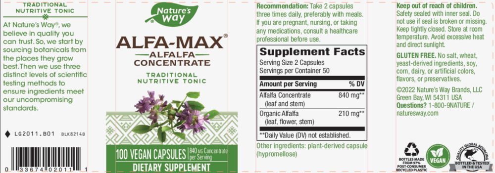 Product image for Alfa-Max® Concentrate.