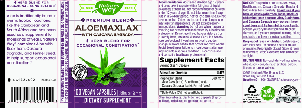 Product image for AloeMaxLax™.