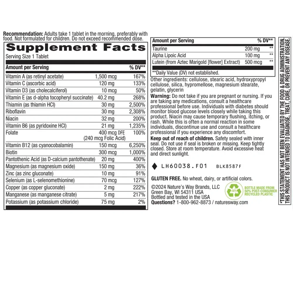 Product image for alpha betic® Multivitamin Energy Support.