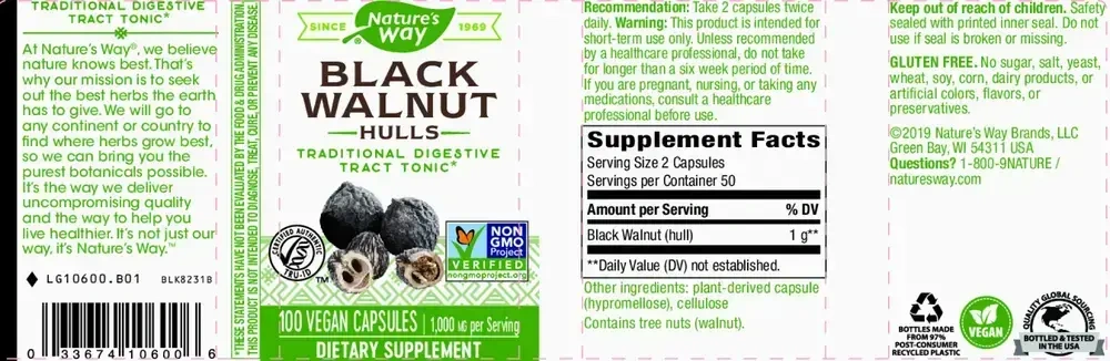 Product image for Black Walnut Hulls.