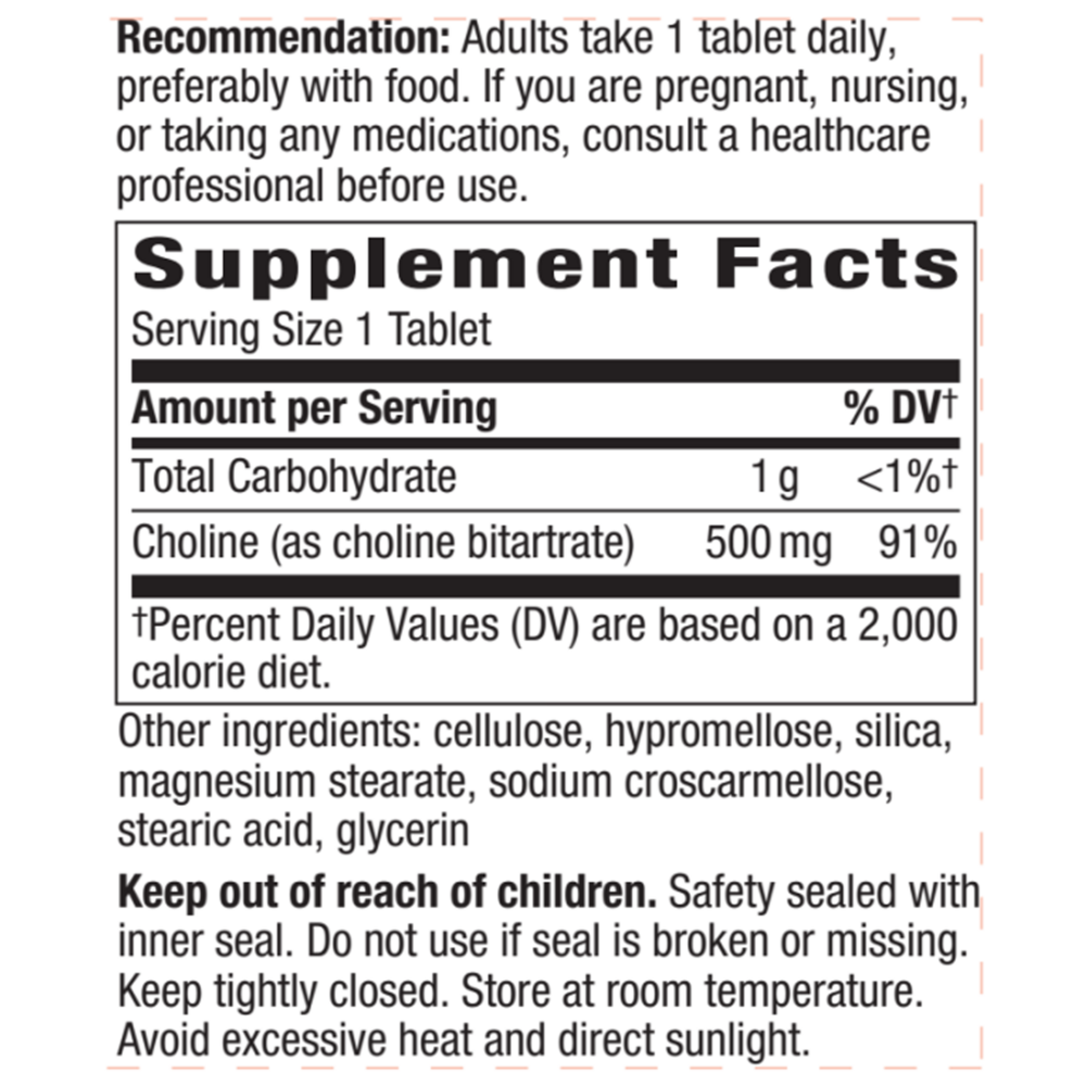 Product image for Choline.