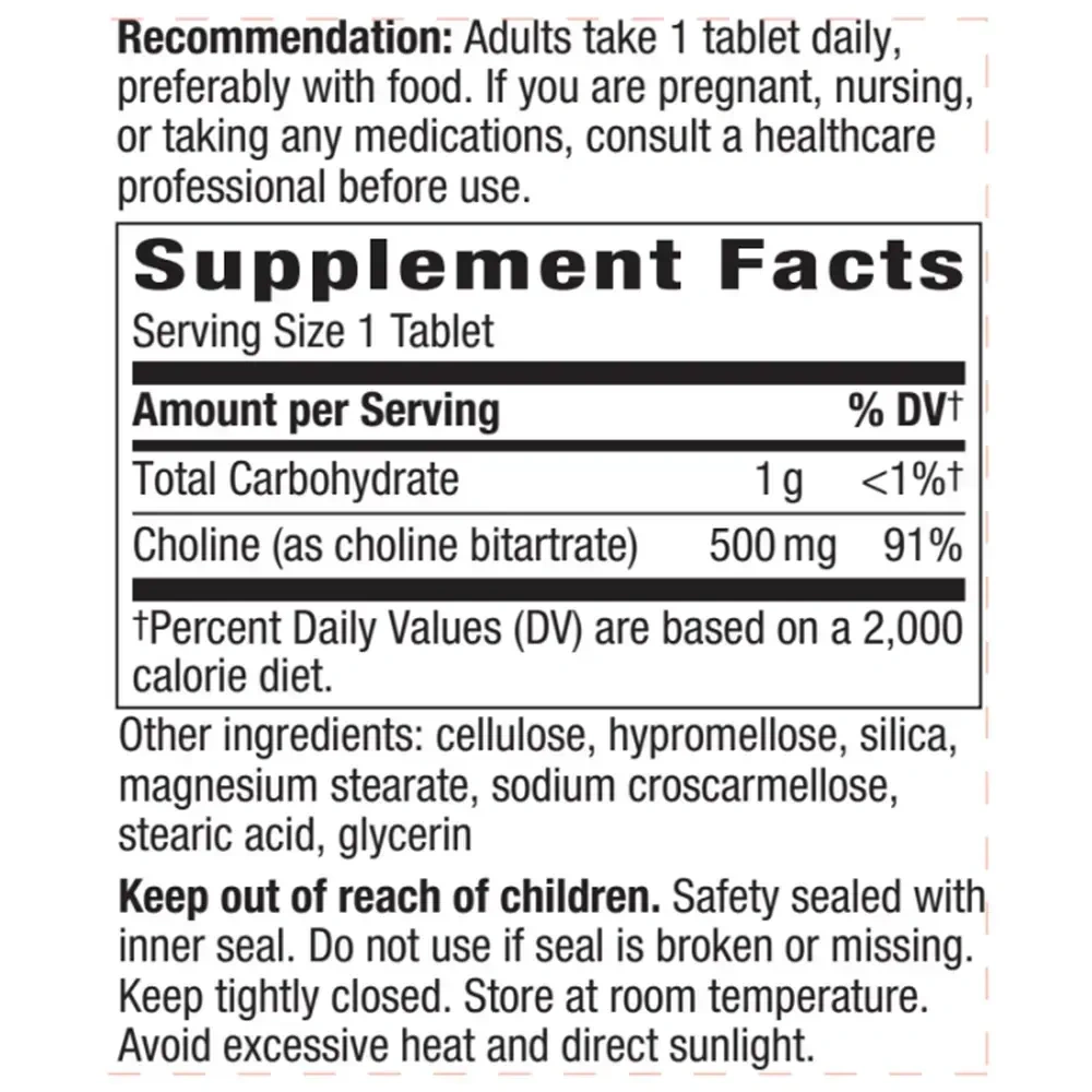 Product image for Choline.