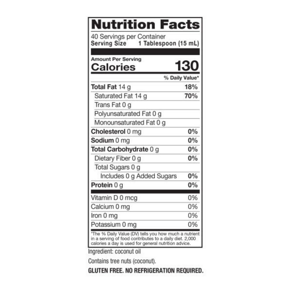 Product image for Coconut Oil.