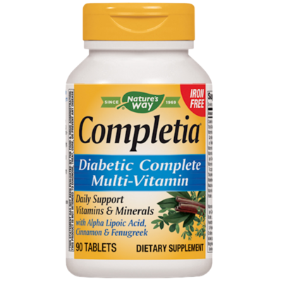 Completia® Diabetic Multi-Vitamin (iron-free)