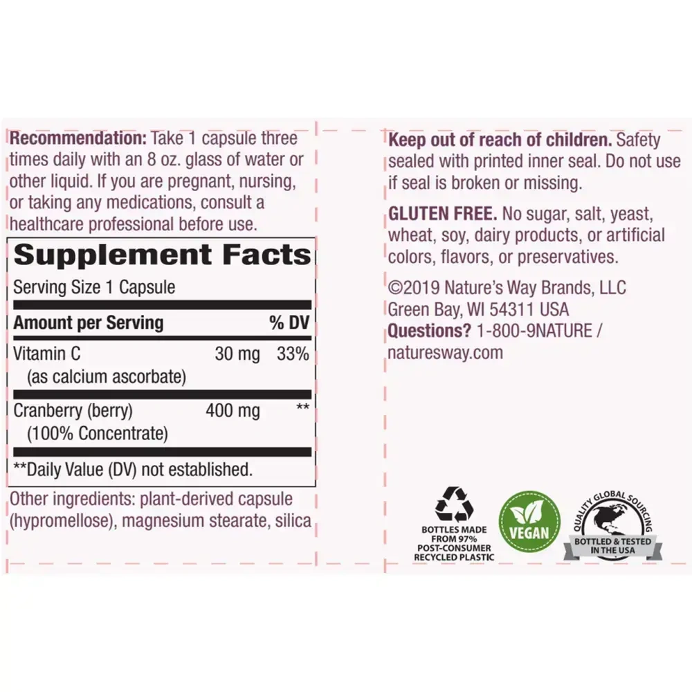 Product image for Cranberry Standardized.