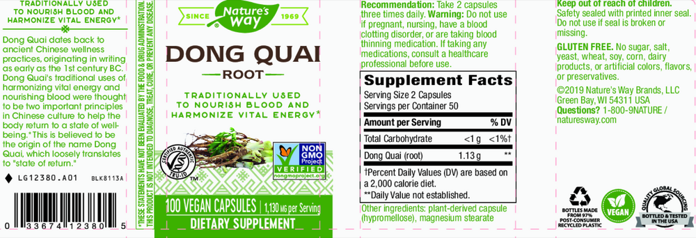 Product image for Dong Quai Root.