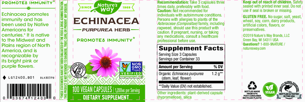 Product image for Echinacea Purpurea Herb.