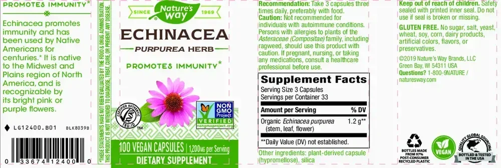 Product image for Echinacea Purpurea Herb.