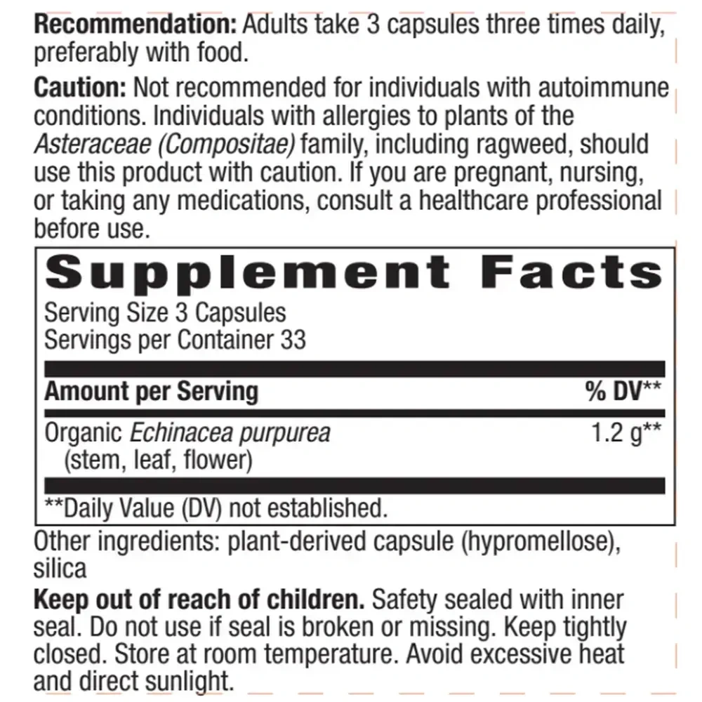 Product image for Echinacea Purpurea Herb.