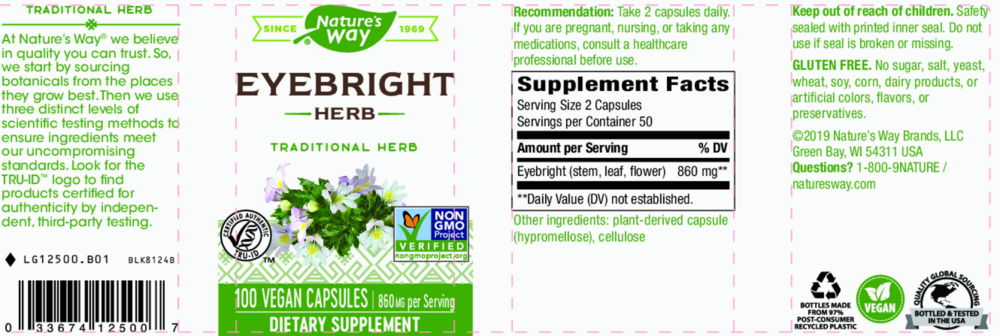 Product image for Eyebright Herb.