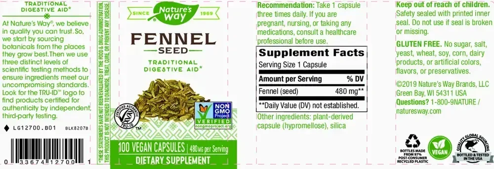 Product image for Fennel Seed.