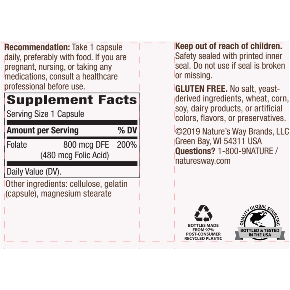 Product image for Folate.