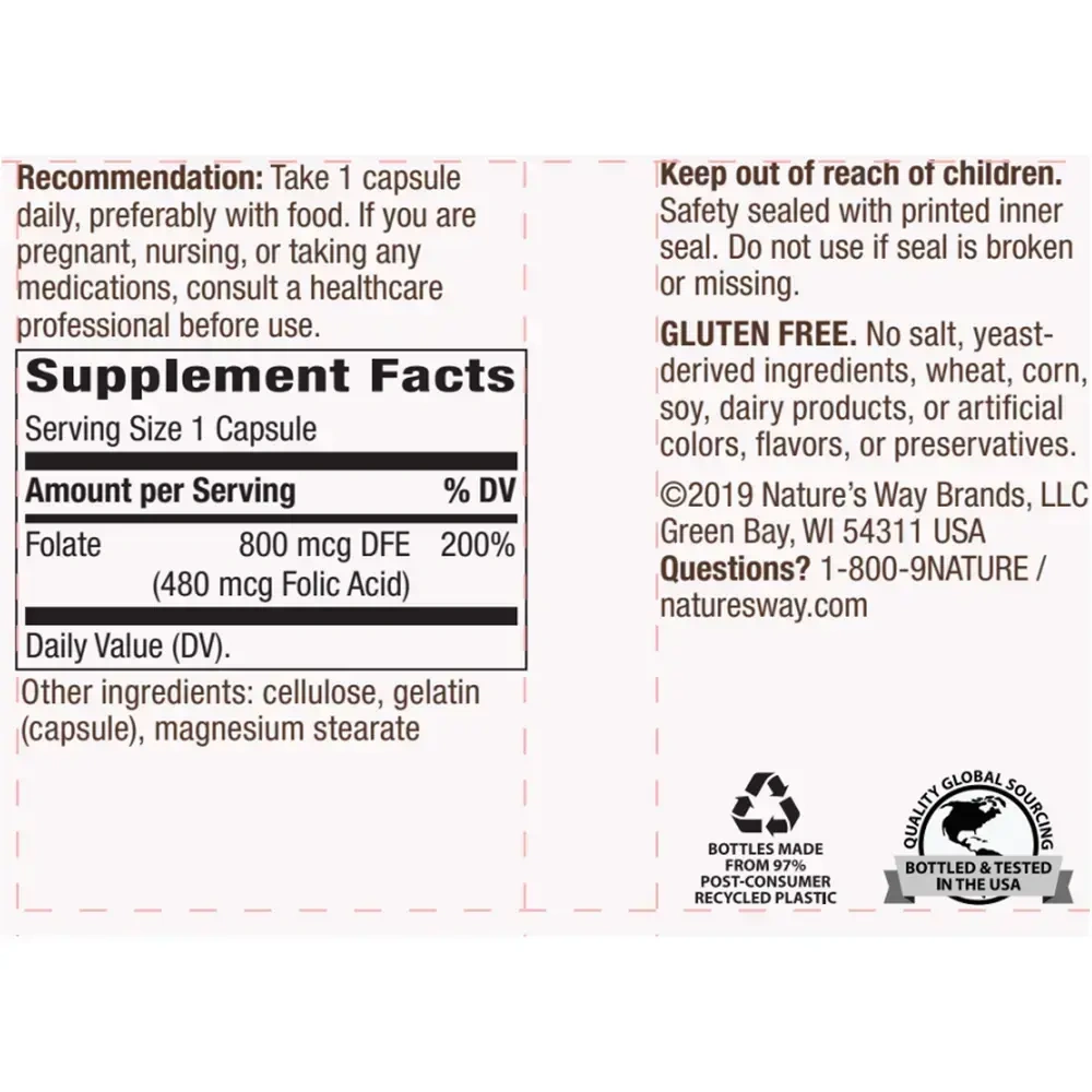 Product image for Folate.
