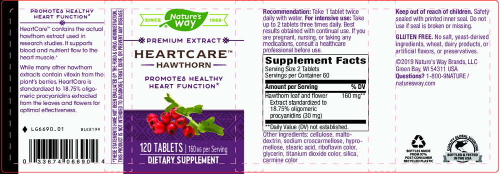 Product image for HeartCare™ Standardized Hawthorn.