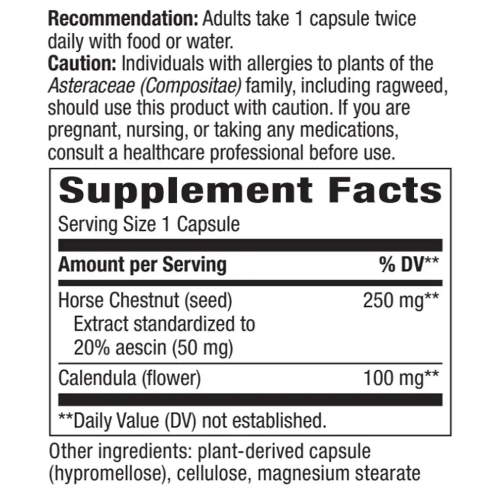 Product image for Horsechestnut Standardized.