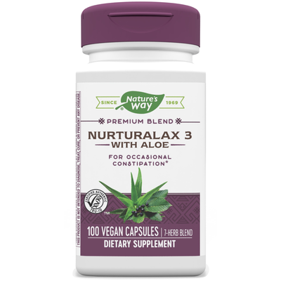 Nurturalax 3 with Aloe 100 capsules
