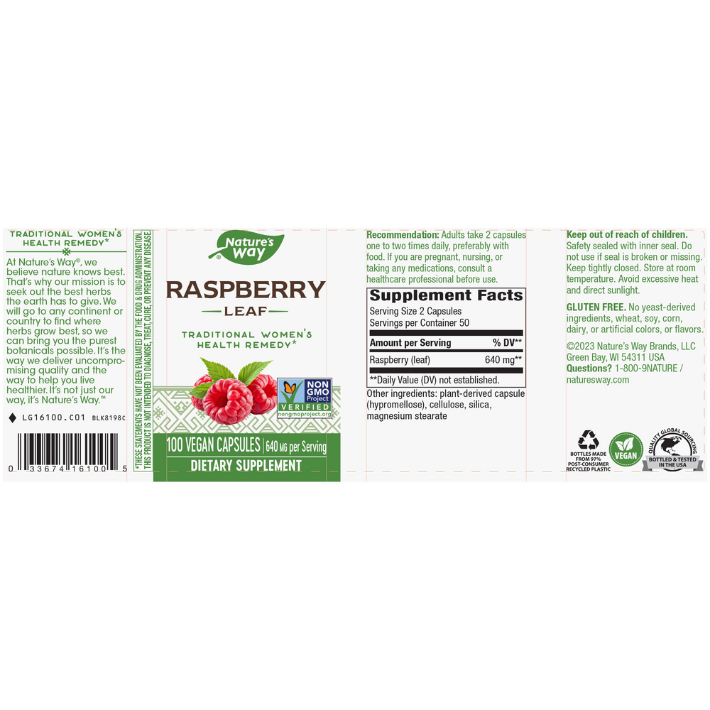Product image for Red Raspberry Leaf.