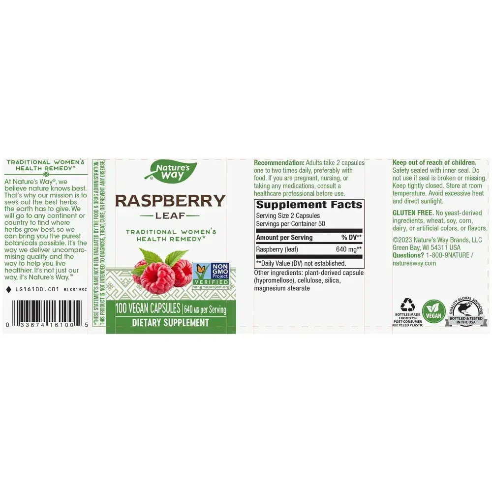 Product image for Red Raspberry Leaf.