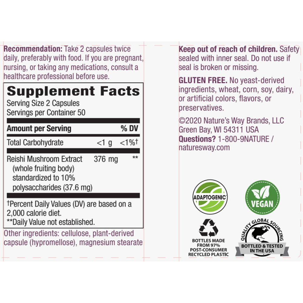 Product image for Reishi Mushroom Premium Extract.