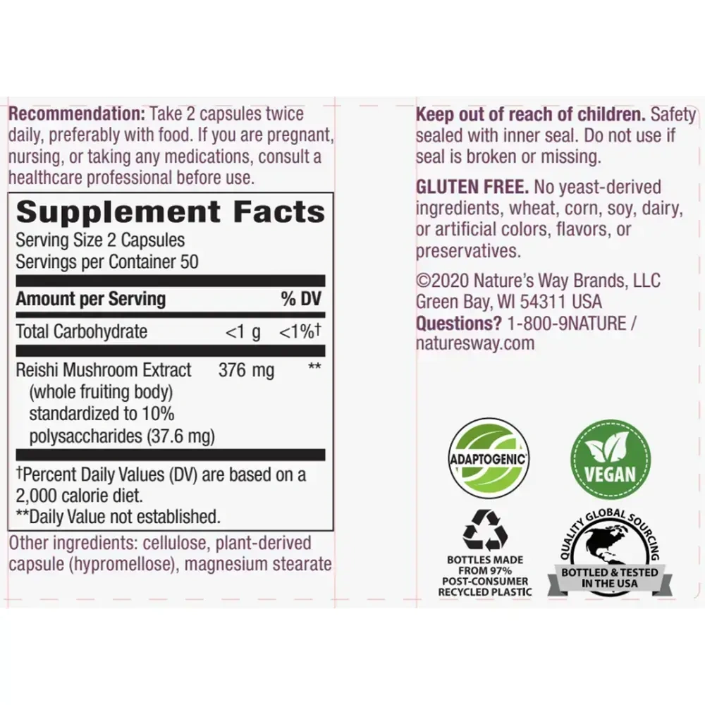 Product image for Reishi Mushroom Premium Extract.