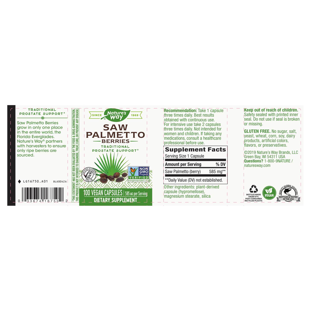 Product image for Saw Palmetto Berries.