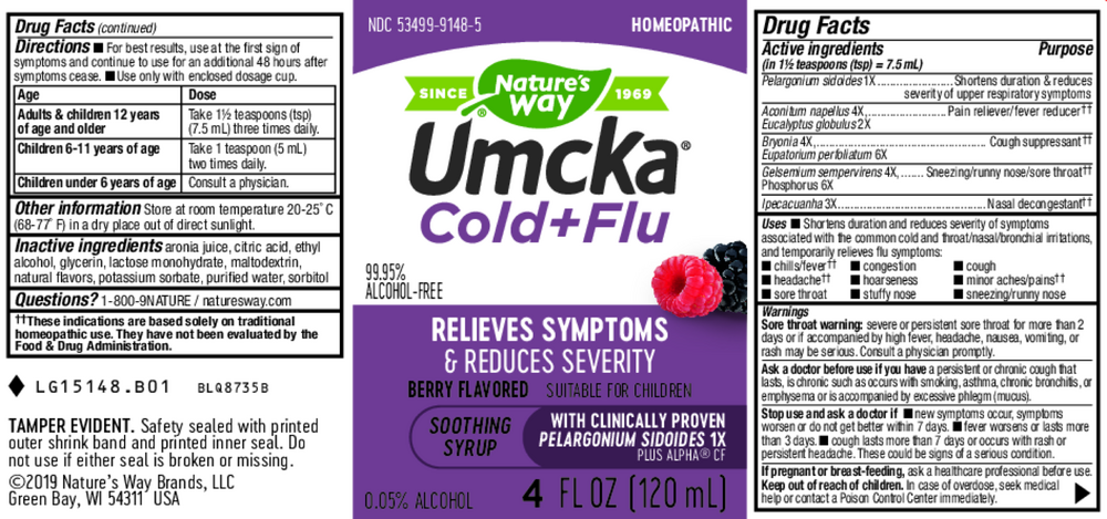 Product image for Umcka® Cold+Flu Syrup Berry.
